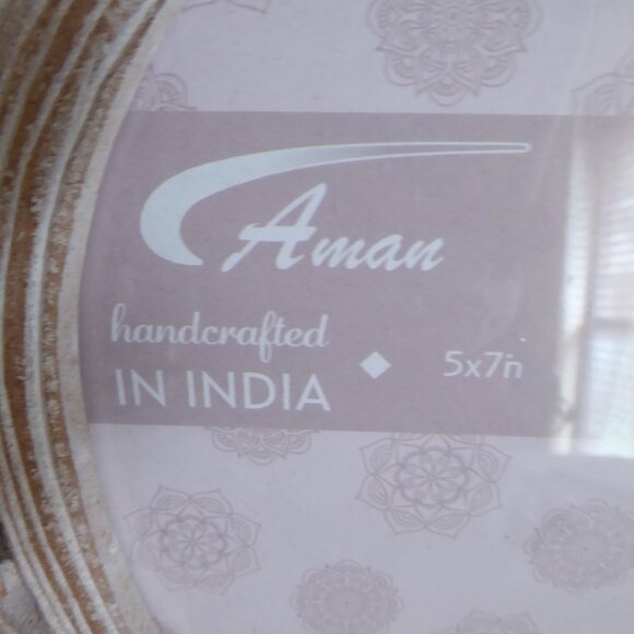 NEW 4” x 6” 5” x 7” OVAL RUSTIC CARVED ANTIQUE PICTURE FRAME SHABBY CHIC 3 QTY - Picture 3 of 16